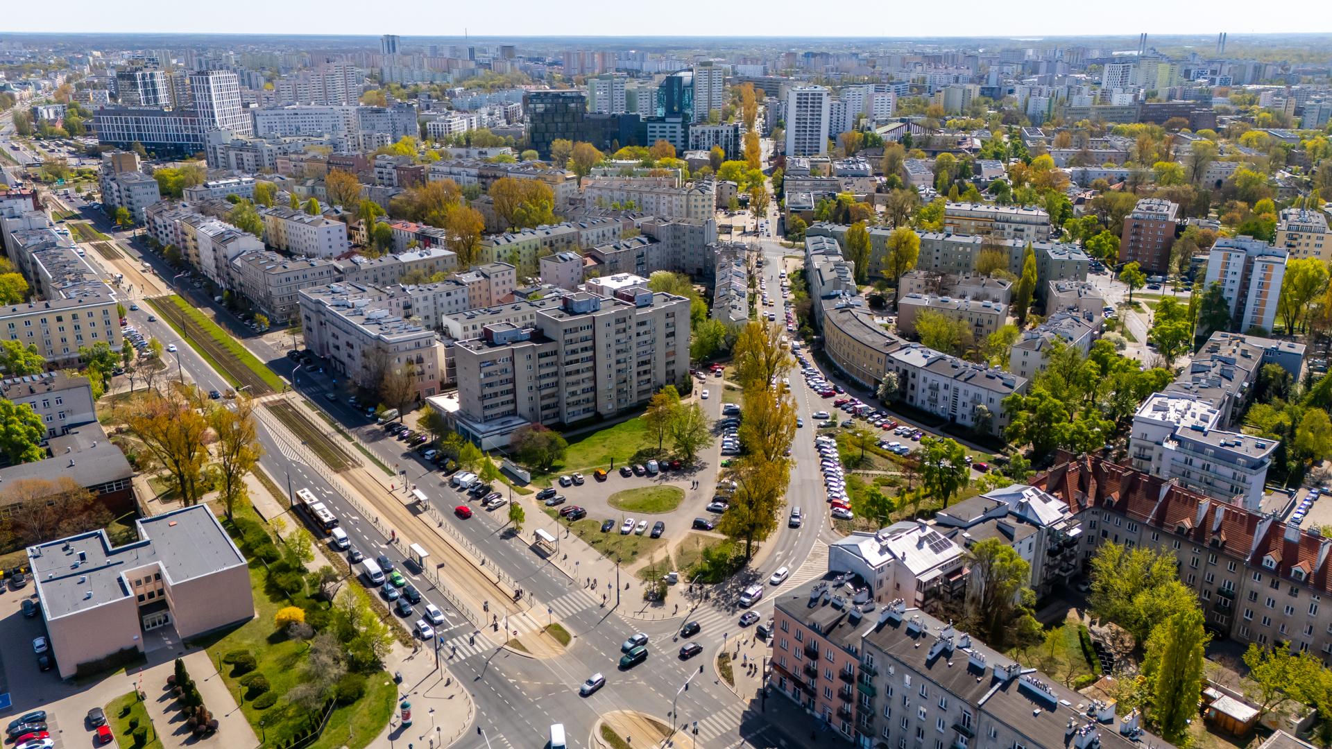 Nowe osiedla na Kamionku w Warszawie