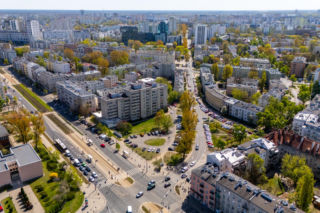 Nowe osiedla na Kamionku w Warszawie