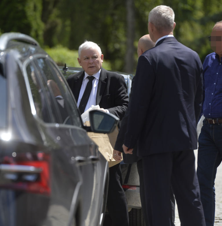 Wybory 2020 Jarosław Kaczyński zagłosował z sobowtórem