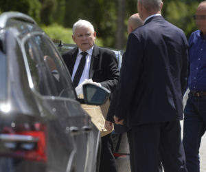 Wybory 2020 Jarosław Kaczyński zagłosował z sobowtórem