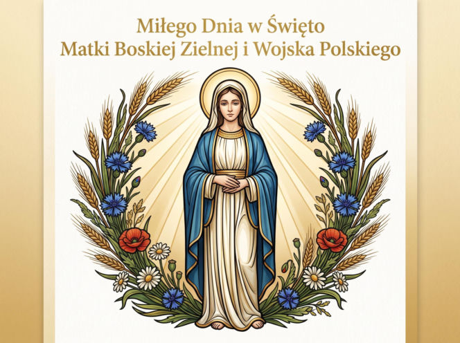 Kartki na dzień dobry 15 sierpnia