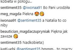 Natalia Siwiec w połogu