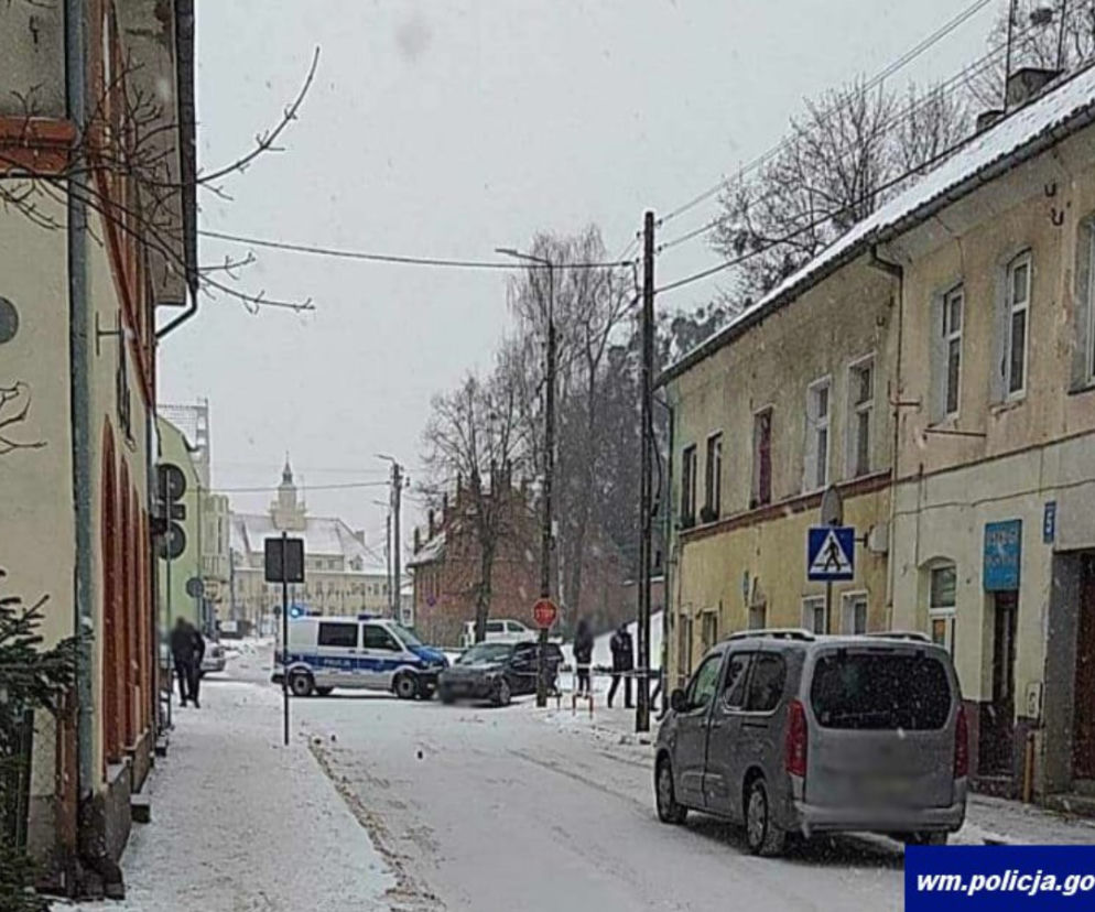 Policjanci na tropie bandytów w Olsztynku