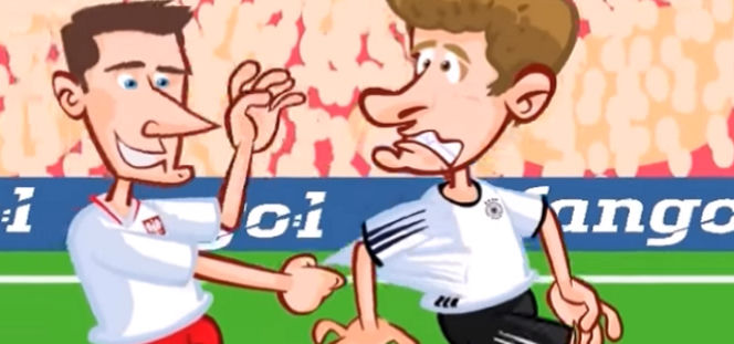 Robert Lewandowski w kreskówce! Bajka o jego życiu i karierze [VIDEO] 
