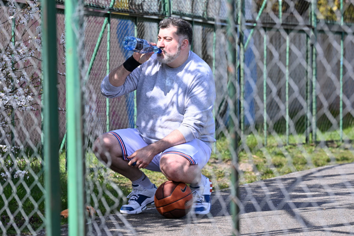 Artur Dziambor dba o formę