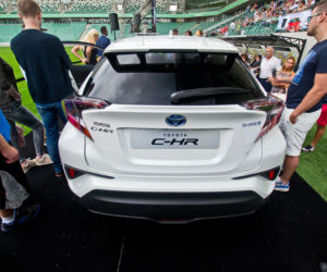 Toyota C-HR, prezentacja Stadion Legii