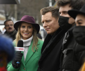 Gwiazdy TVP przyjechały pociągiem do Zakopanego