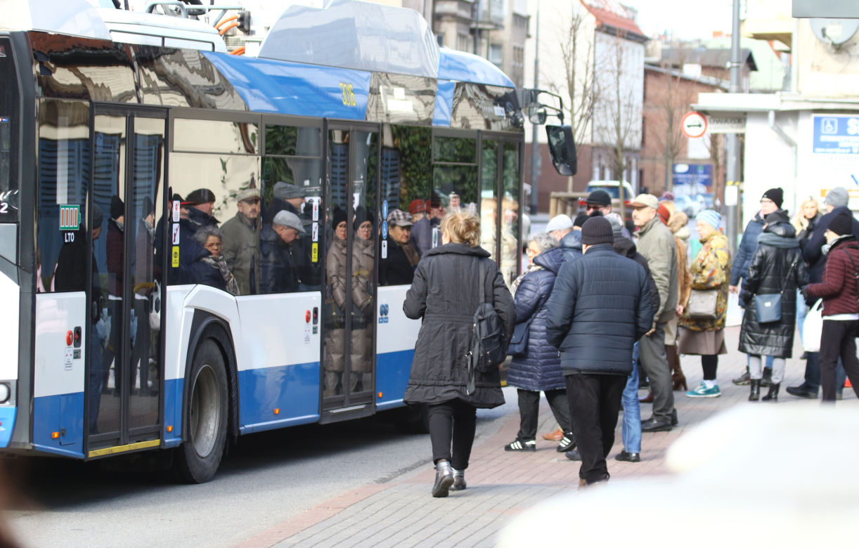 Kiedyś samolocik, teraz trolejbusik