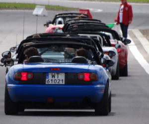 Mazda MX-5 - zlot 2014 fanów w Polsce na torze Jastrząb