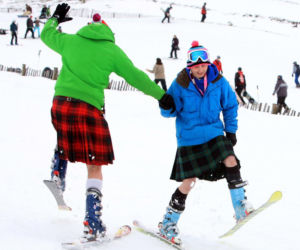 Na narty w kiltach