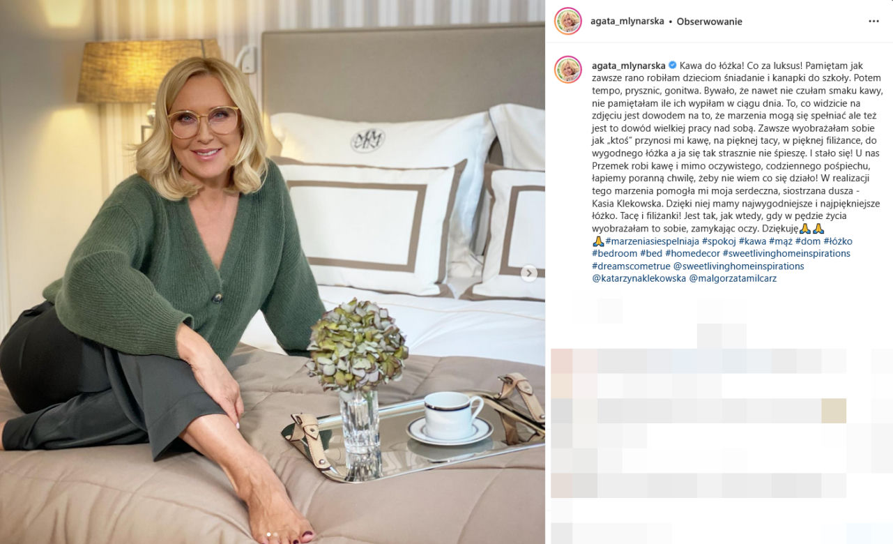 Agata Młynarska zagląda facetom do spodni