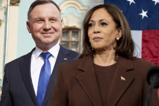 Wiceprezydent USA w Polsce.  Kamala Harris : Jesteśmy przy Ukraińcach