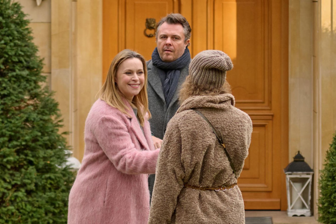 Na Wspólnej odc. 3991: Malwina (Martyna Dudek), Konrad (Marek Bukowski), Wysocka (Paulina Holtz) - żona Konrada