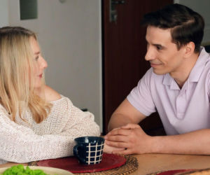Barwy szczęścia odc. 3427. Tomek Kępski (Jakub Sokołowski), Grażyna (Kinga Suchan)
