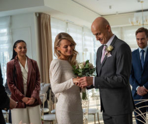 Na dobre i na złe odc. 988. Agata Woźnicka (Emilia Komarnicka), Rafał Konica (Robert Koszucki)