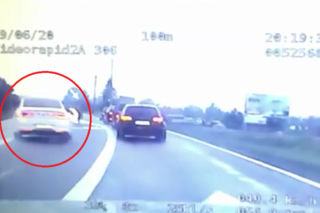 Kierowca Renault popisał się głupotą przed kamerami! W nagrodę dostał 750 zł grzywny i 15 punktów karnych