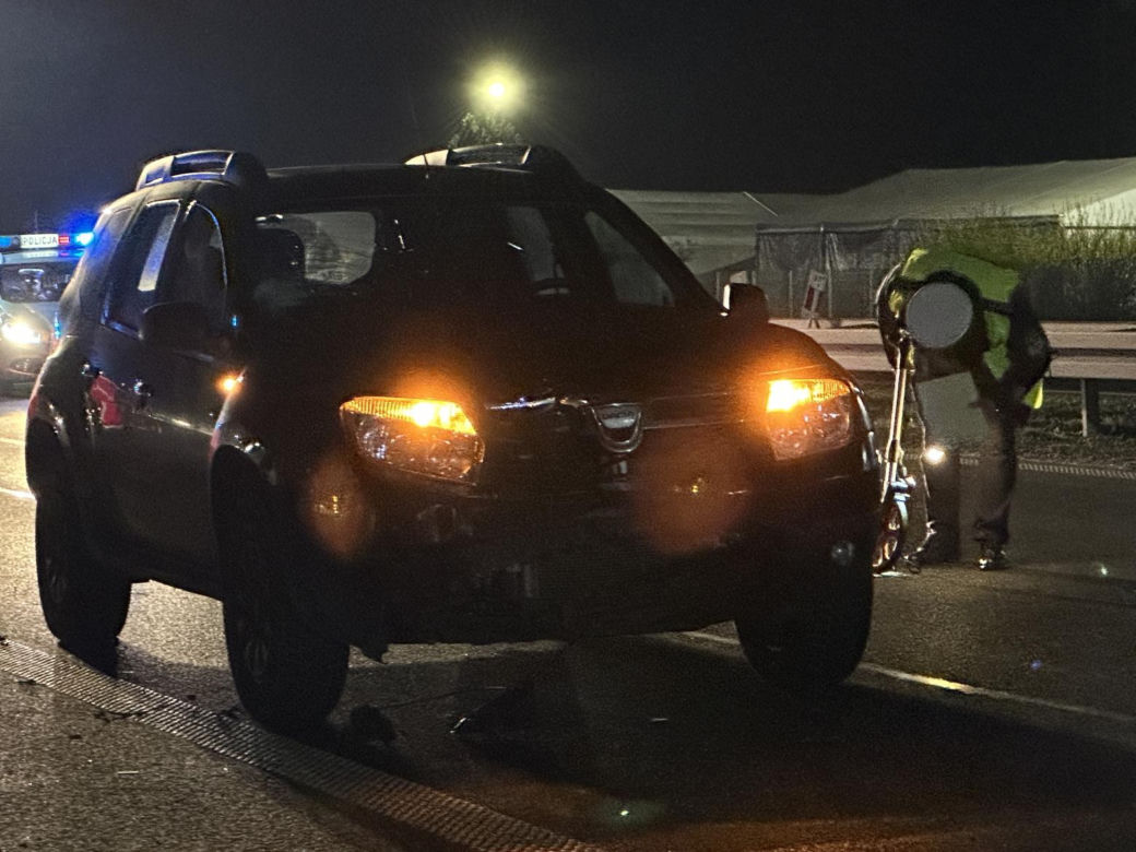 Tragiczny wypadek na krajowej "siódemce". Nie żyje pieszy