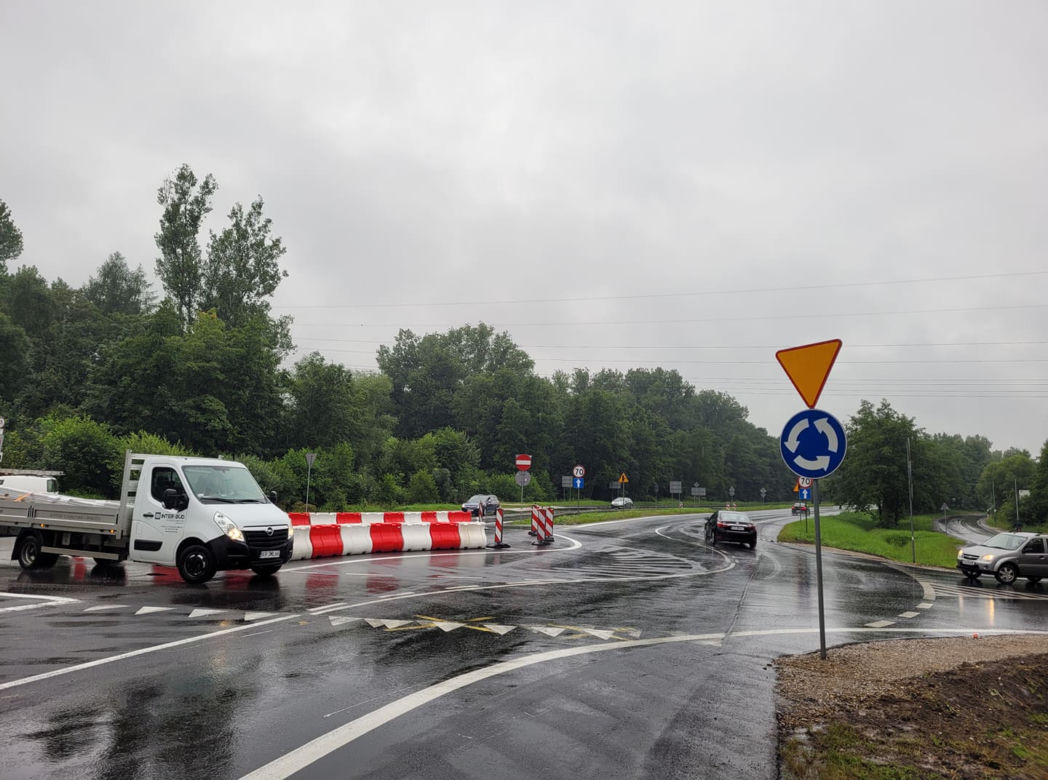 Zmodernizowane rondo na ul. Jasnogórskiej