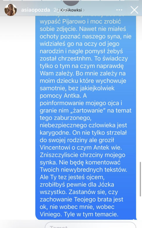 Awantura Opozdy z Królikowskim. Aktorka ma już dość!