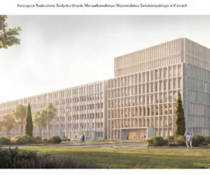 Wizualizacja nowej siedziby ŚUW
