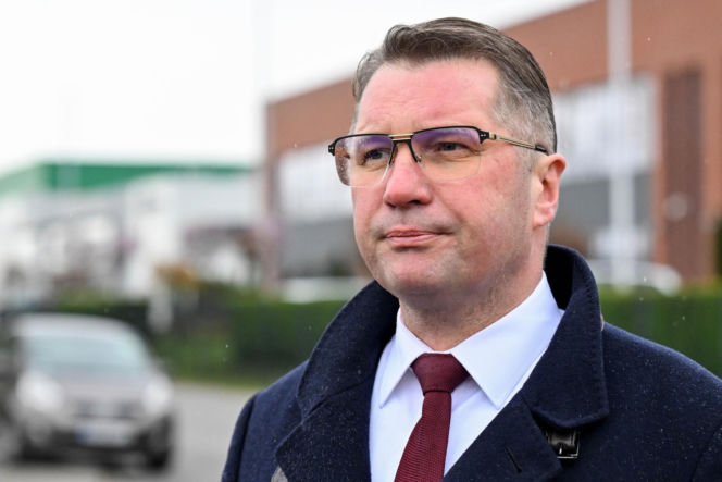 Konferencja prasowa przed Fabryką Broni "ŁUCZNIK"