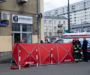 Reanimacja na rondzie Wiatraczna