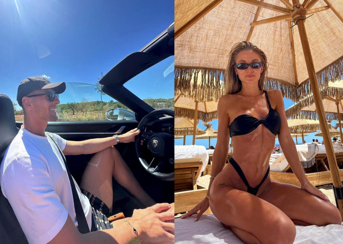 Arkadiusz Milik wyskoczył z ukochaną na Ibizę