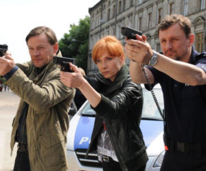 Komisarz Alex 4 sezon odcinek 40 (odc. 1). Ryszard Puchała (Ireneusz Czop), Lucyna Schmidt (Magdalena Walach)
