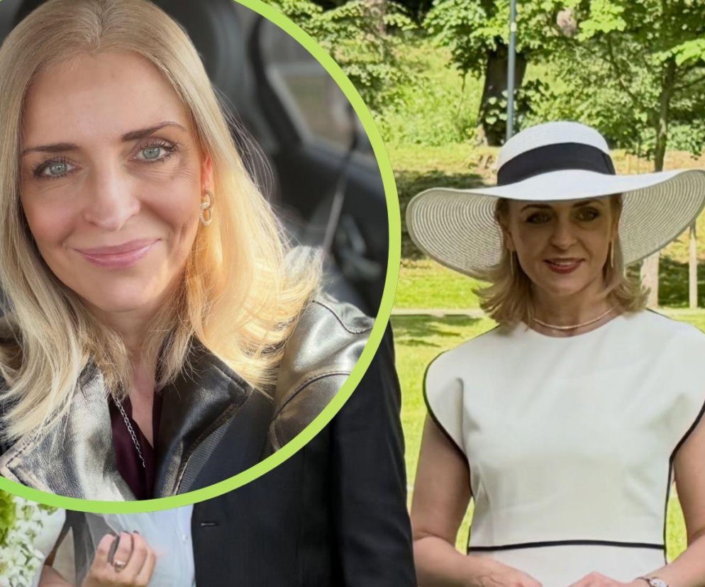 Joanna Mucha na ślubie syna