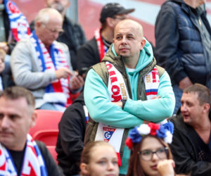 Zdjęcia kibiców i zawodników z derbów Górnego Śląska