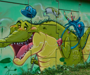 Artyści z całego świata stworzyli gigantyczne graffiti! Meeting of Styles 2018