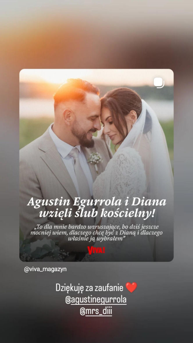 Agustin Egurrola - ślub kościelny, 2026