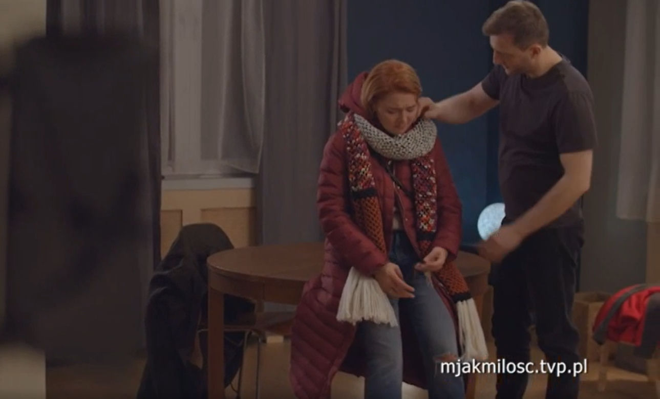 M jak miłość, odcinek 1569, Ula (Iga Krefft), Bartek (Arkadiusz Smoleński)