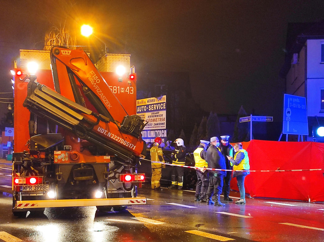 Makabryczny wypadek w Piastowie pod Warszawą