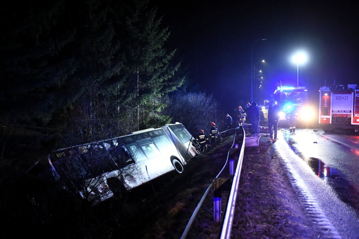 Wypadek śmiertelny w Gdańsku na ul. Spacerowej [ZDJĘCIA]