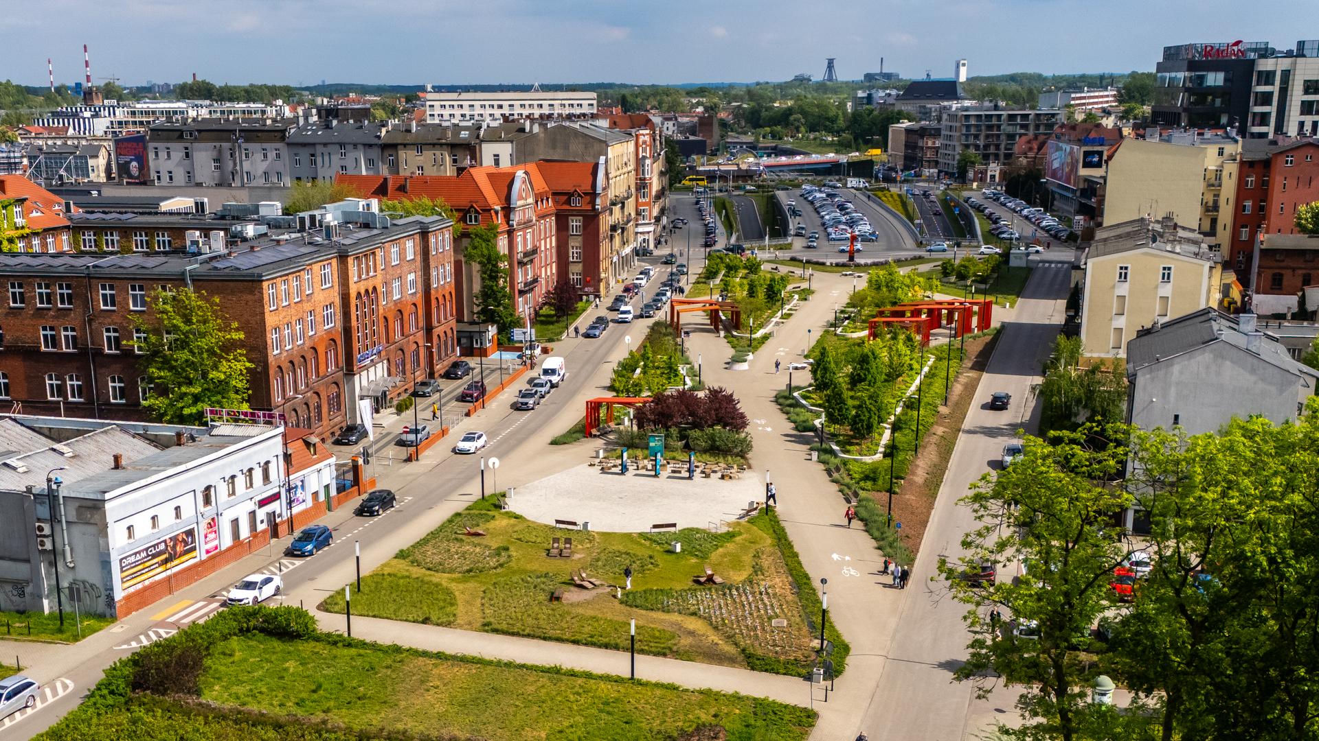 Skwer Europejski, Gliwice