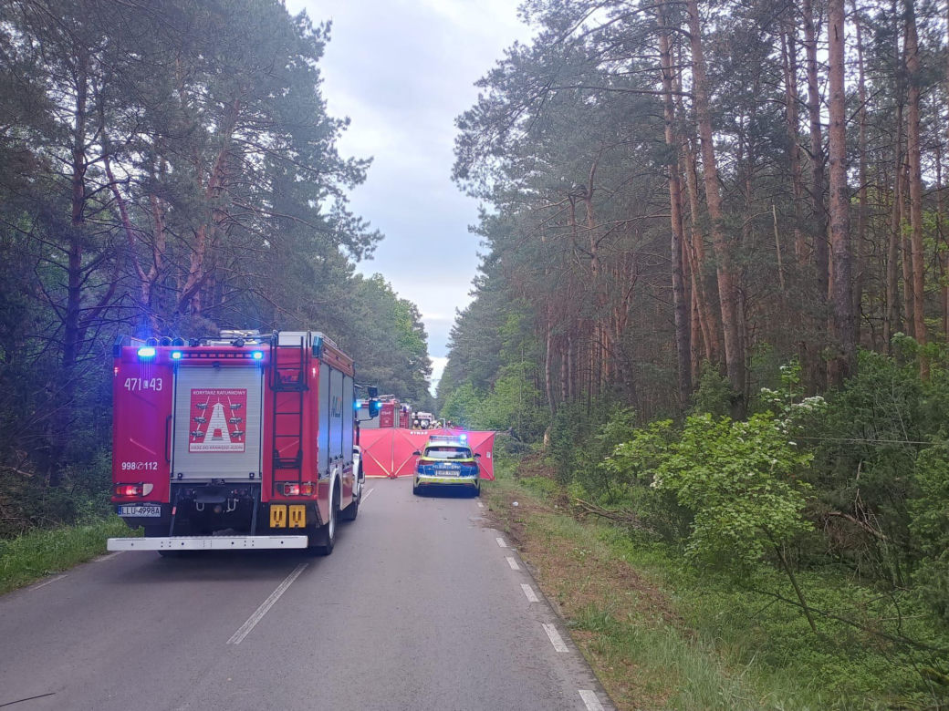 Tragiczny wypadek w Zabielu. Dwie osoby nie żyją