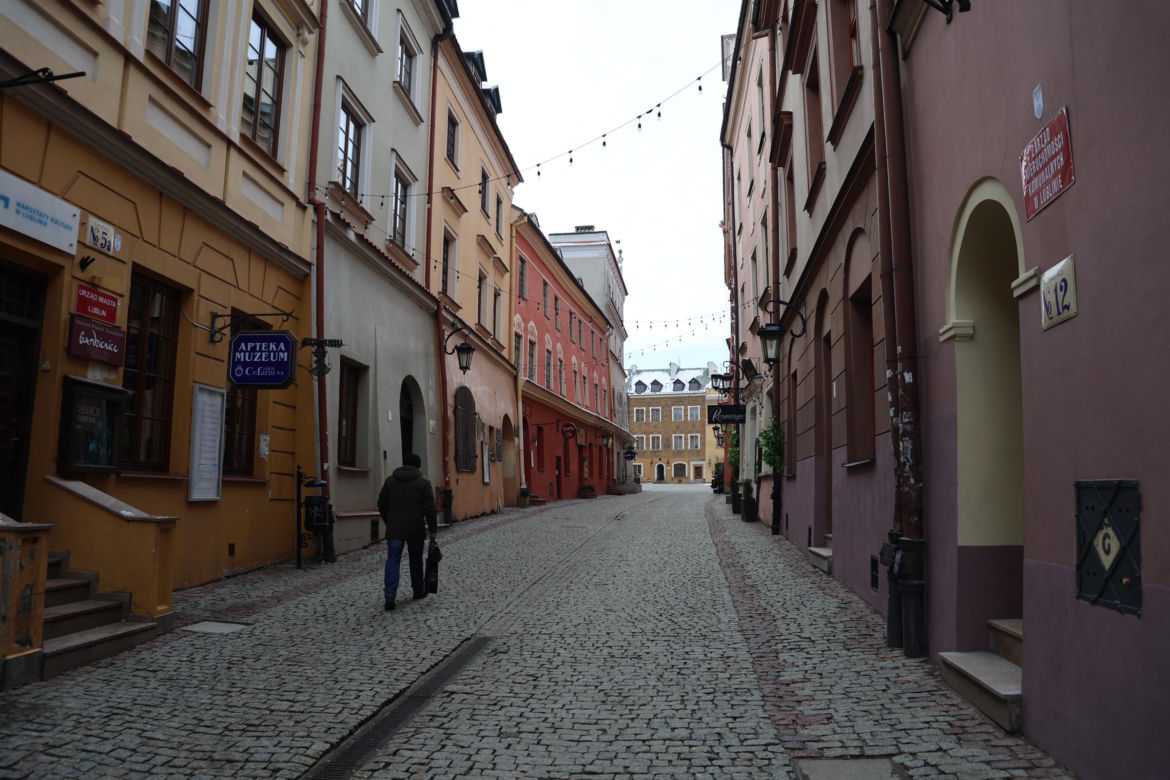 Stare Miasto w Lublinie. M.in. tutaj powstał serial „Czarne Chmury”