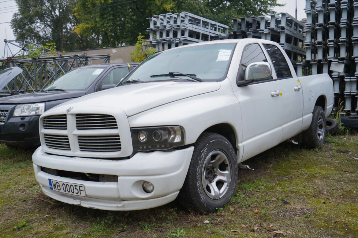 Dodge Ram. Cena wywoławcza - 19 500 zł