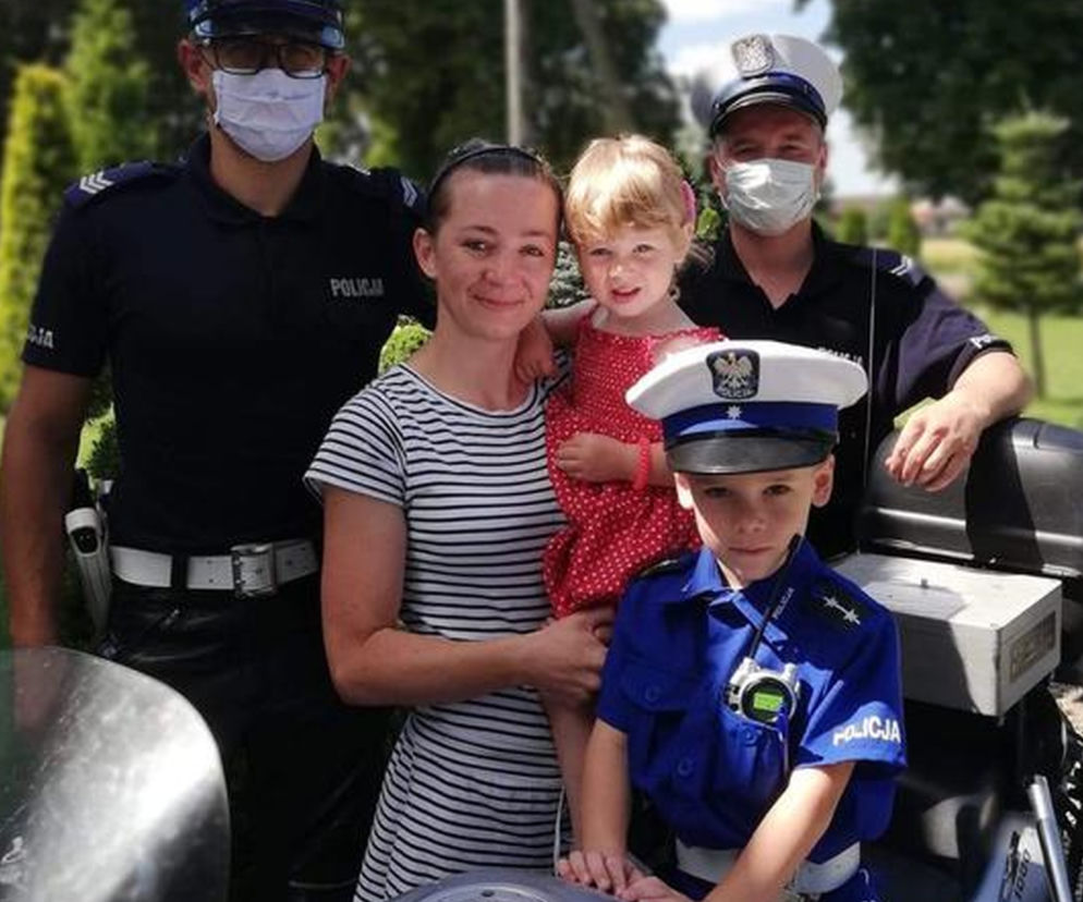 Lublin: Jak Wojtek został... policjantem. „To było NAJWIĘKSZE marzenie” [ZDJĘCIA]