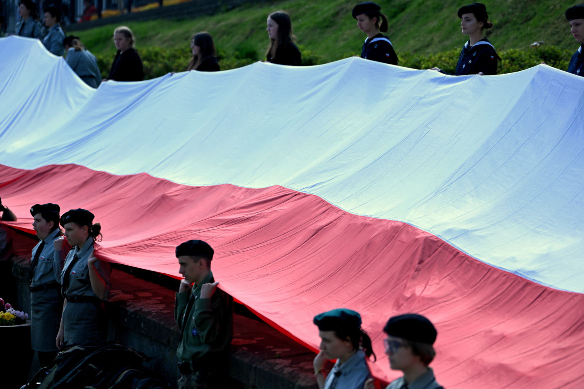 Dzień Flagi Rzeczpospolitej Polskiej w Przemyślu. Tak obchodzono to święto [ZDJĘCIA] 
