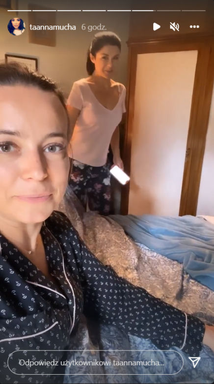 M jak miłość po wakacjach 2022. Kinga (Katarzyna Cichopek), Magda (Anna Mucha)