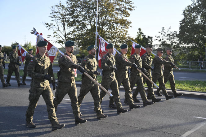 Próba generalna defilady wojskowej w Warszawie