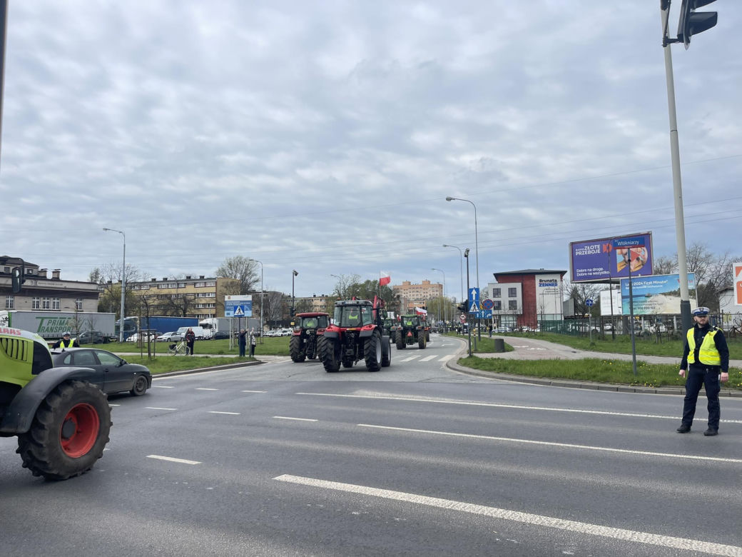 Protest rolników