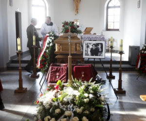 Pogrzeb fotoreportera Adama Chełstowskiego