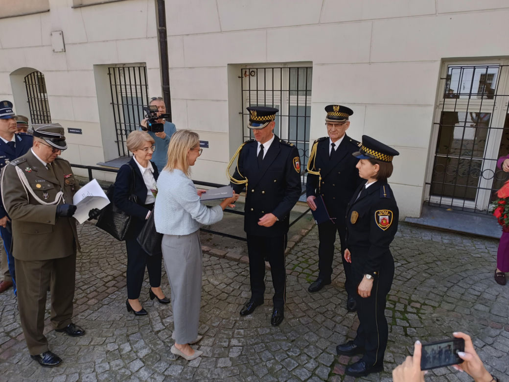 Ślubowanie nowego komendanta Straży Miejskiej w Grudziądzu