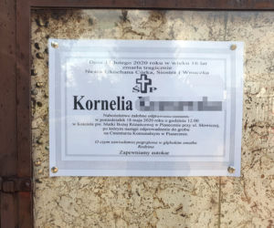 Pogrzeb zamordowanej Kronelii z Piaseczna