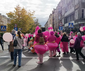 Marsz Różowej Wstążki w Szczecinie