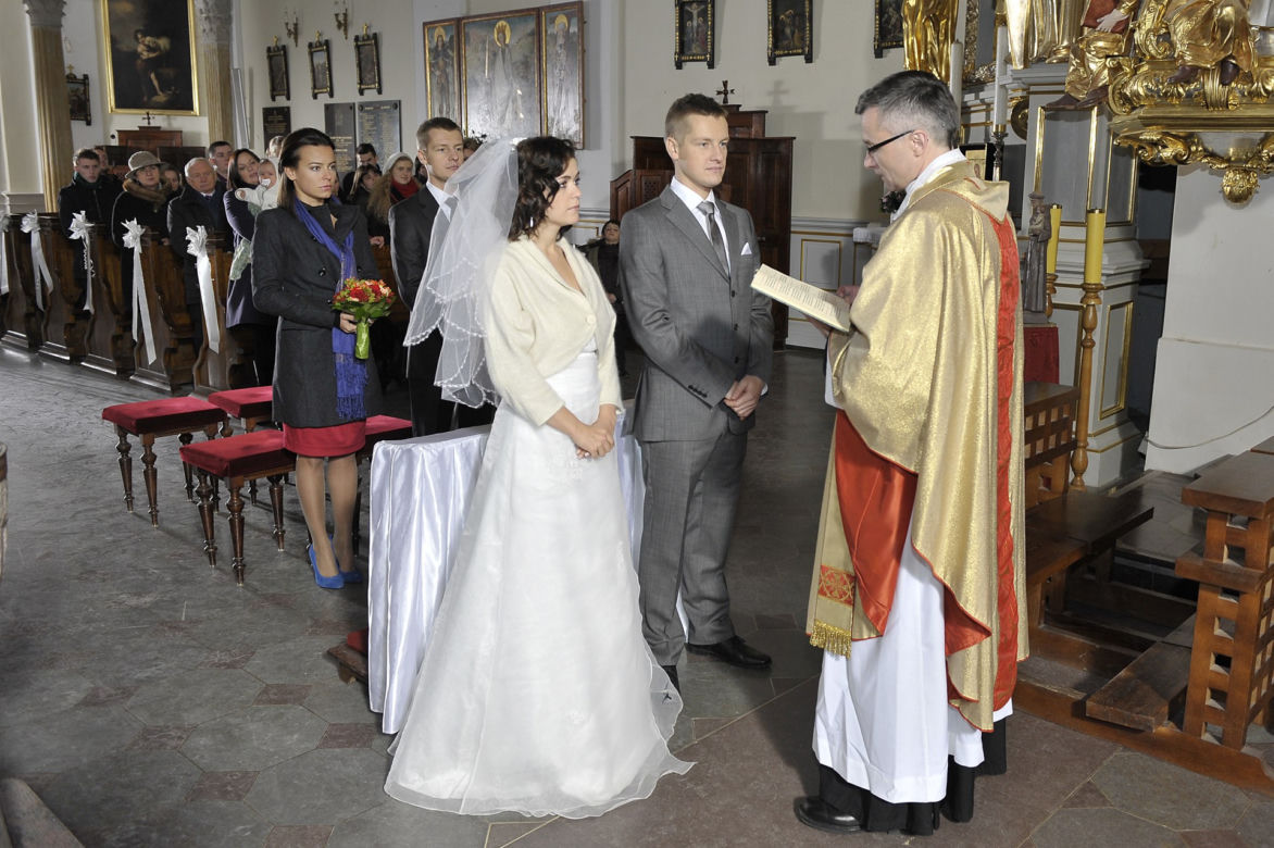 Ślub Kingi i Piotrka w "M jak miłość"