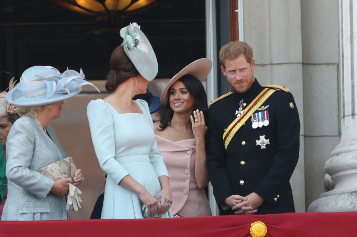 księżna Meghan i książę Harry w Buckingham Palace